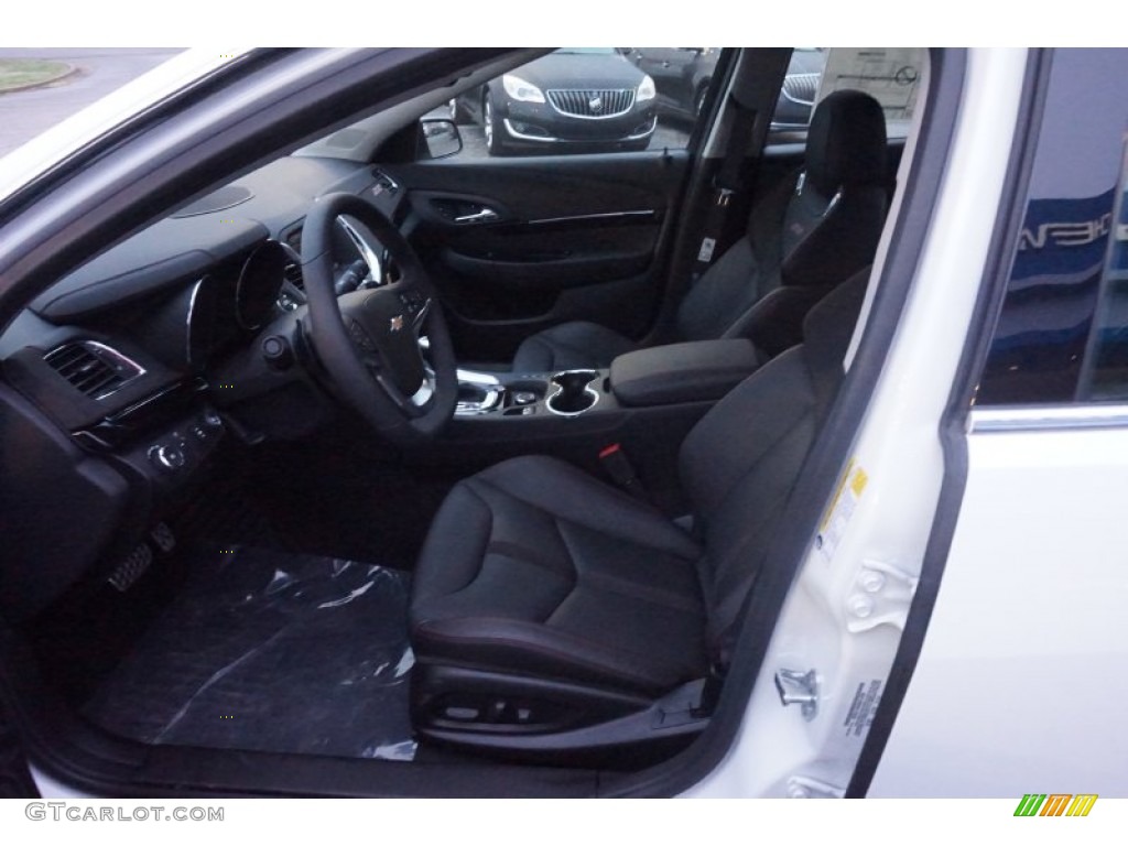 Jet Black Interior 2015 Chevrolet SS Sedan Photo #102386186