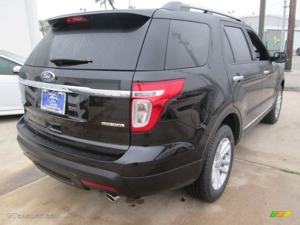 2015 Explorer XLT - Tuxedo Black / Charcoal Black photo #11