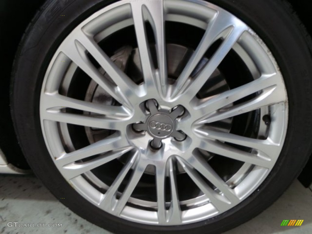 2011 A8 L 4.2 FSI quattro - Ibis White / Black photo #8
