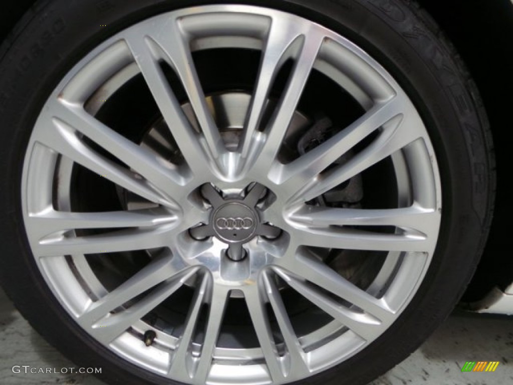 2011 A8 L 4.2 FSI quattro - Ibis White / Black photo #9
