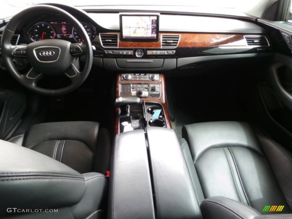 2011 A8 L 4.2 FSI quattro - Ibis White / Black photo #36
