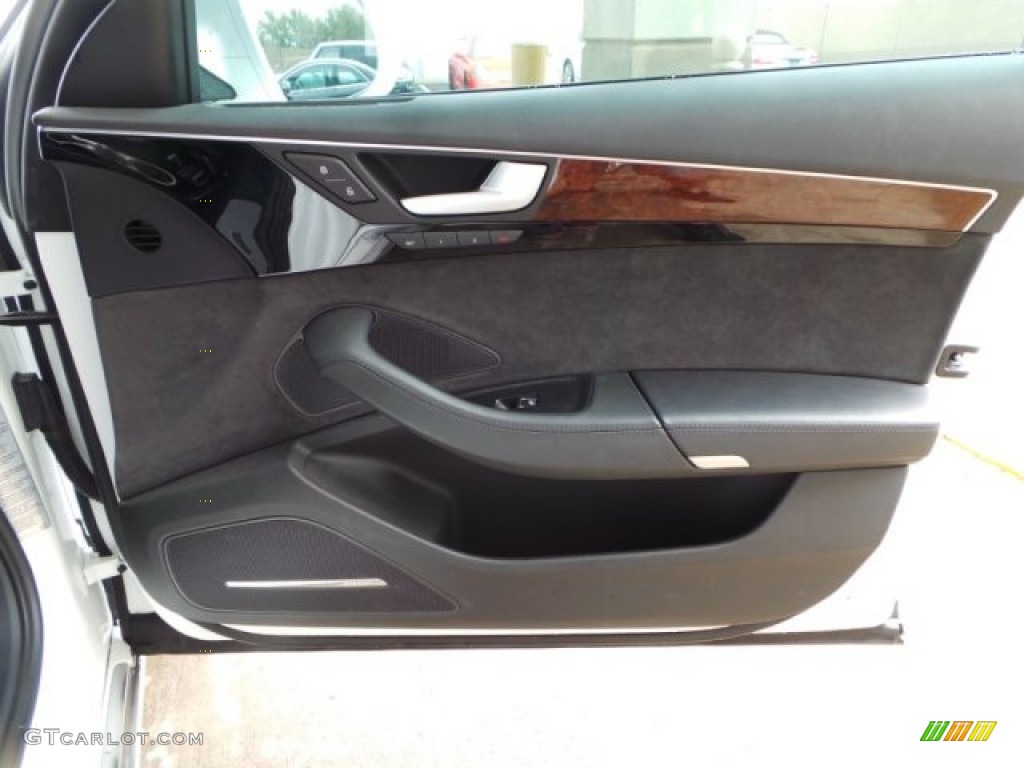 2011 A8 L 4.2 FSI quattro - Ibis White / Black photo #42
