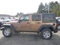 2015 Copper Brown Pearl Jeep Wrangler Unlimited Sport 4x4  photo #2