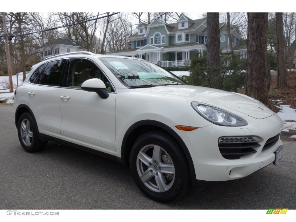 Sand White 2011 Porsche Cayenne S Exterior Photo #102389696