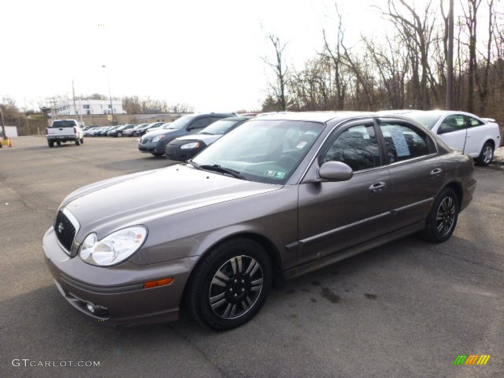 2002 Sonata  - Slate Gray / Black photo #1