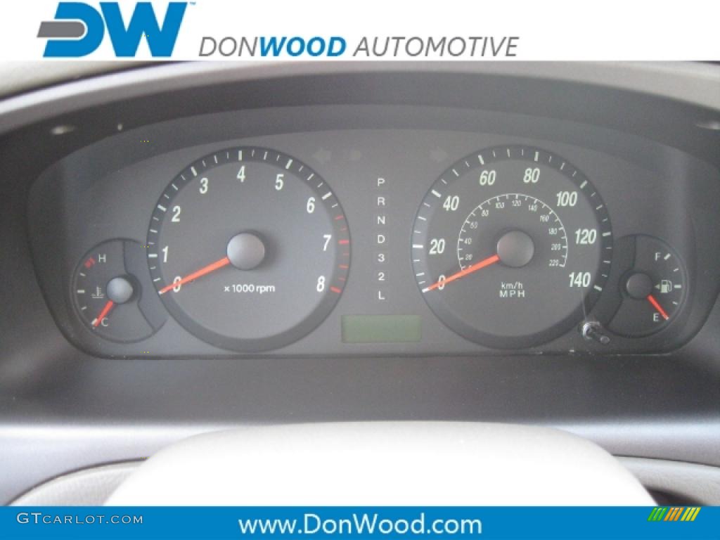 2006 Elantra GLS Sedan - Spruce Green / Gray photo #12