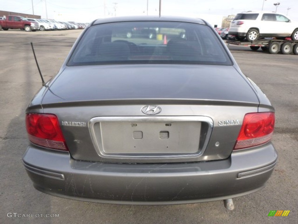2002 Sonata  - Slate Gray / Black photo #3