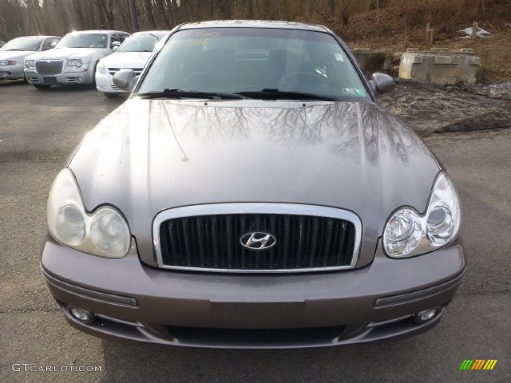 2002 Sonata  - Slate Gray / Black photo #6