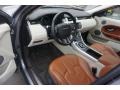 Tan/Ivory/Espresso 2012 Land Rover Range Rover Evoque Prestige Interior Color