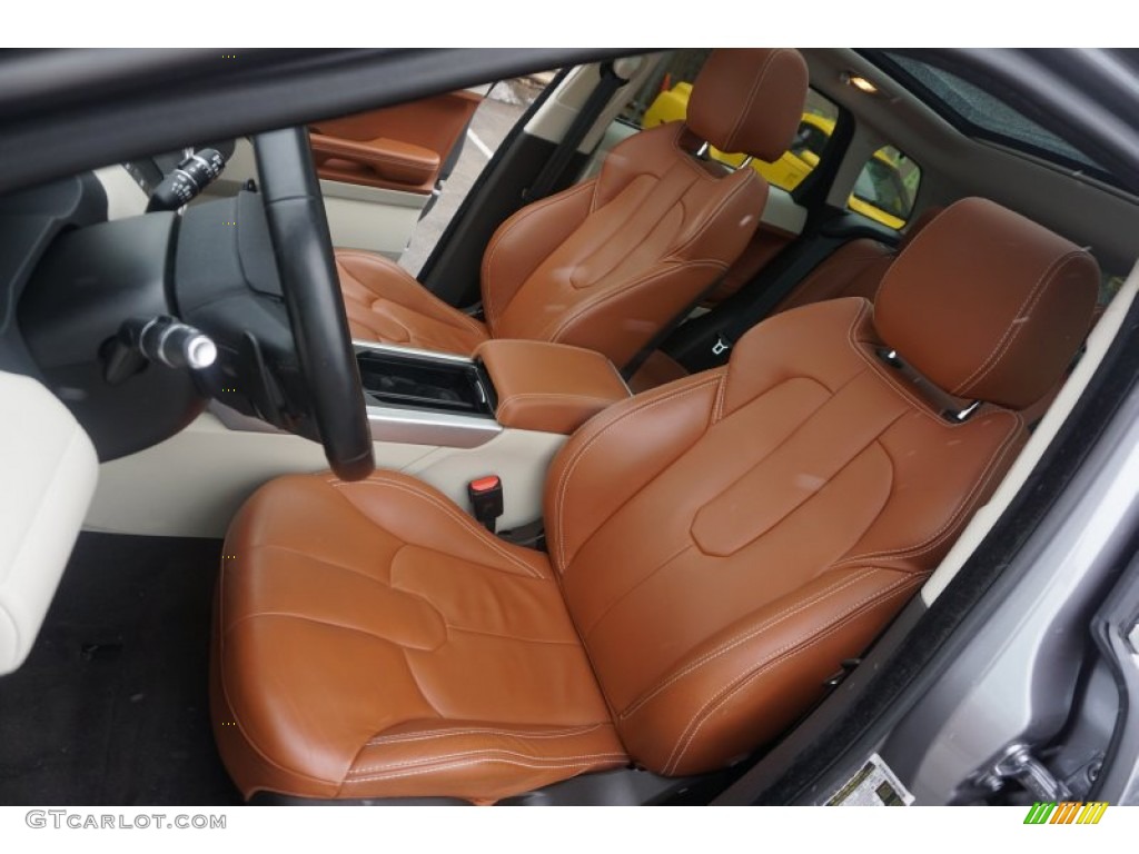 2012 Land Rover Range Rover Evoque Prestige Front Seat Photo #102390881