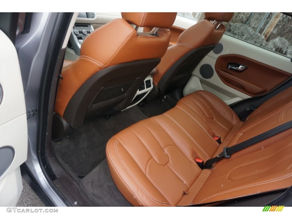 2012 Land Rover Range Rover Evoque Prestige Rear Seat Photo #102390899