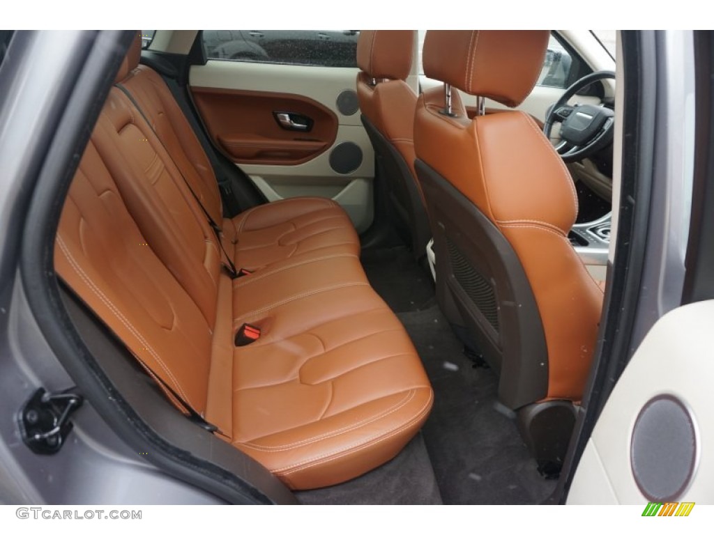 Tan/Ivory/Espresso Interior 2012 Land Rover Range Rover Evoque Prestige Photo #102390923