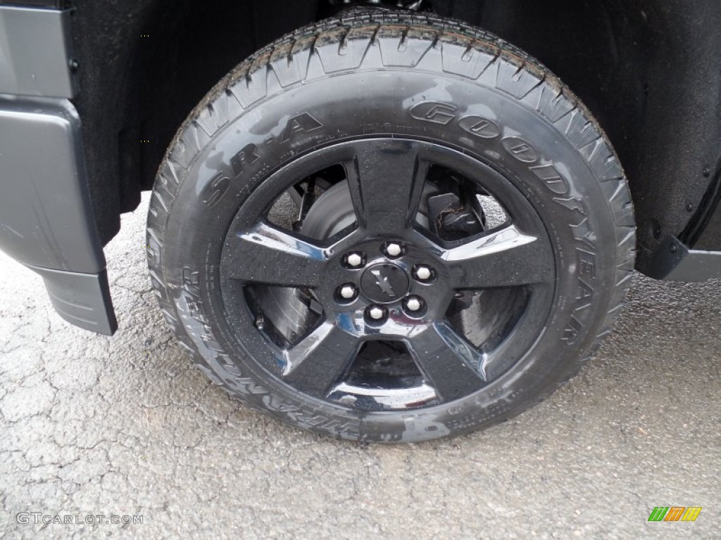 2015 Chevrolet Silverado 1500 WT Crew Cab 4x4 Black Out Edition Wheel Photo #102391253