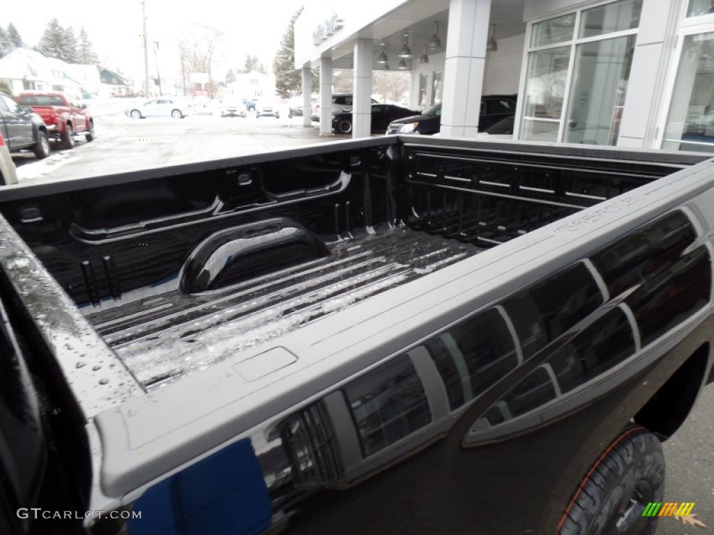 2015 Silverado 1500 WT Crew Cab 4x4 Black Out Edition - Black / Dark Ash/Jet Black photo #10