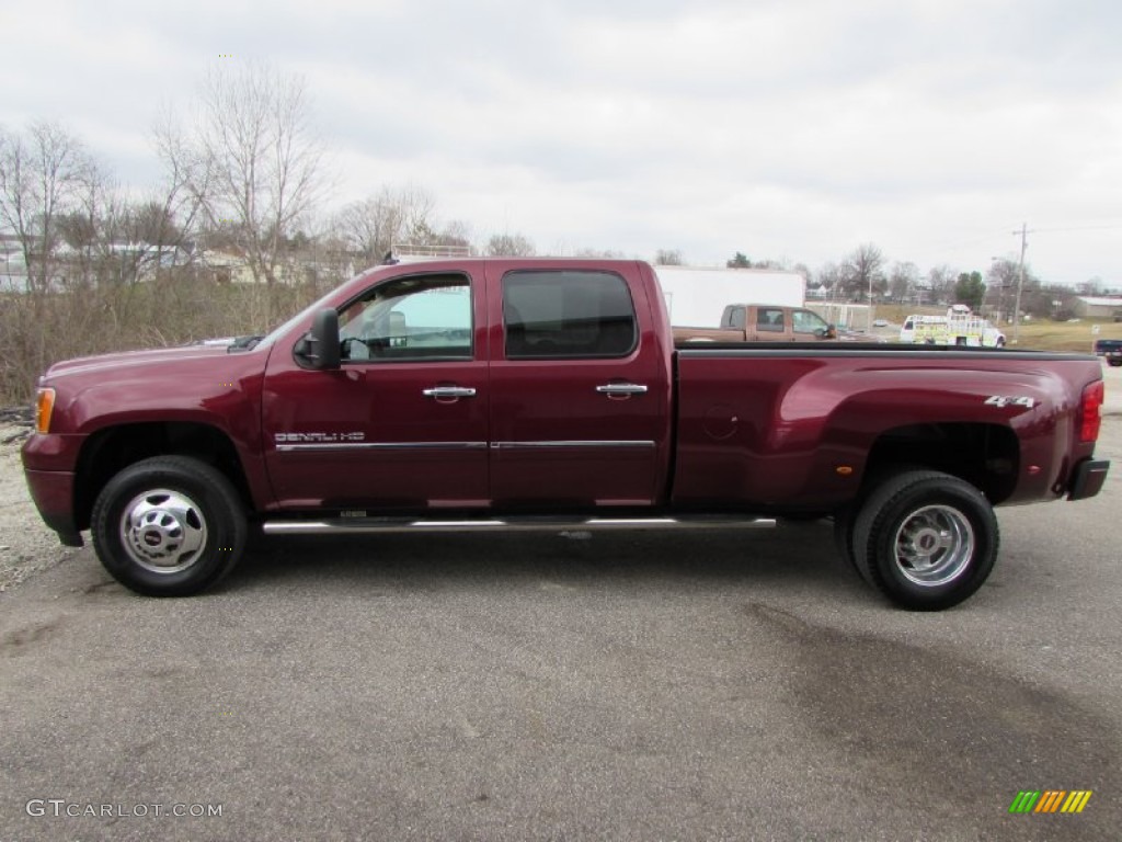 2014 Sierra 3500HD Denali Crew Cab 4x4 - Sonoma Red Metallic / Cocoa/Light Cashmere photo #1