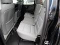 Rear Seat of 2015 Silverado 1500 WT Crew Cab 4x4 Black Out Edition