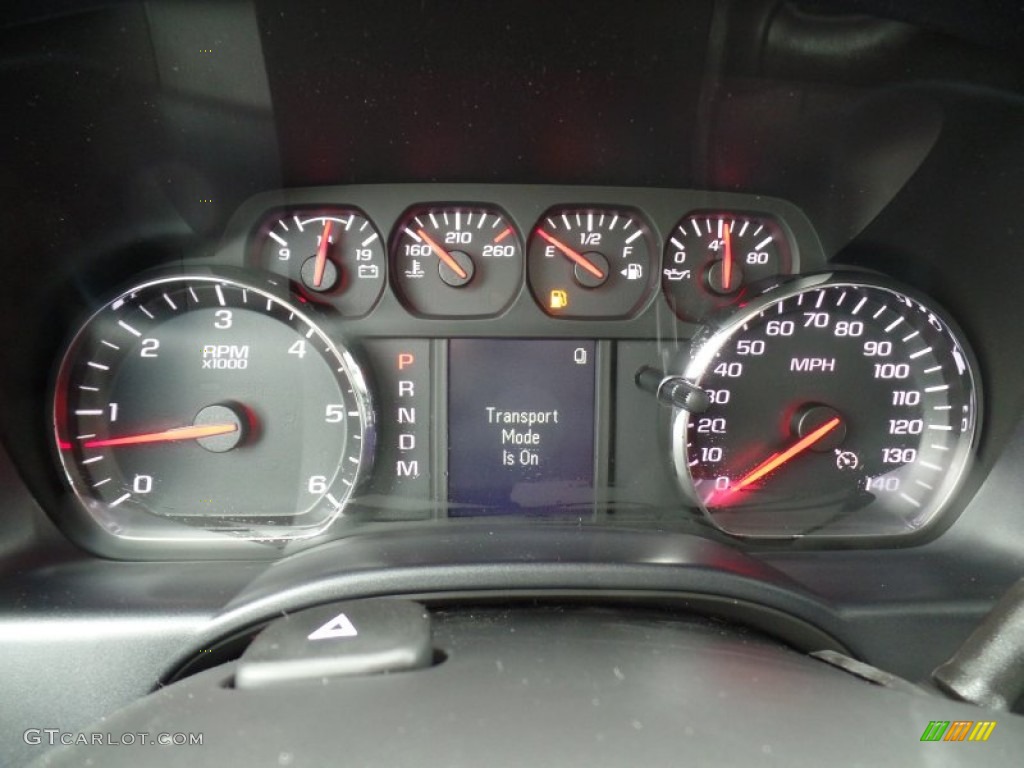 2015 Chevrolet Silverado 1500 LS Double Cab 4x4 Gauges Photos