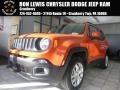 Omaha Orange 2015 Jeep Renegade Latitude 4x4