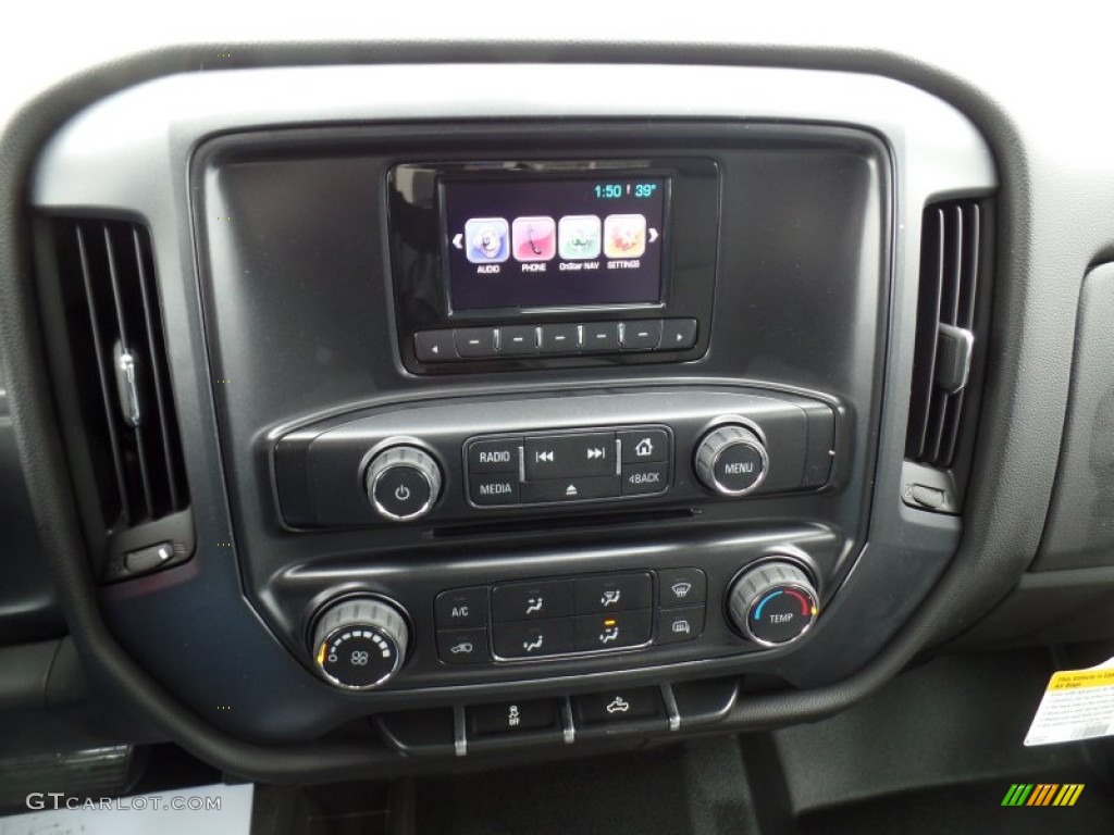 2015 Chevrolet Silverado 1500 LS Double Cab 4x4 Controls Photo #102392702