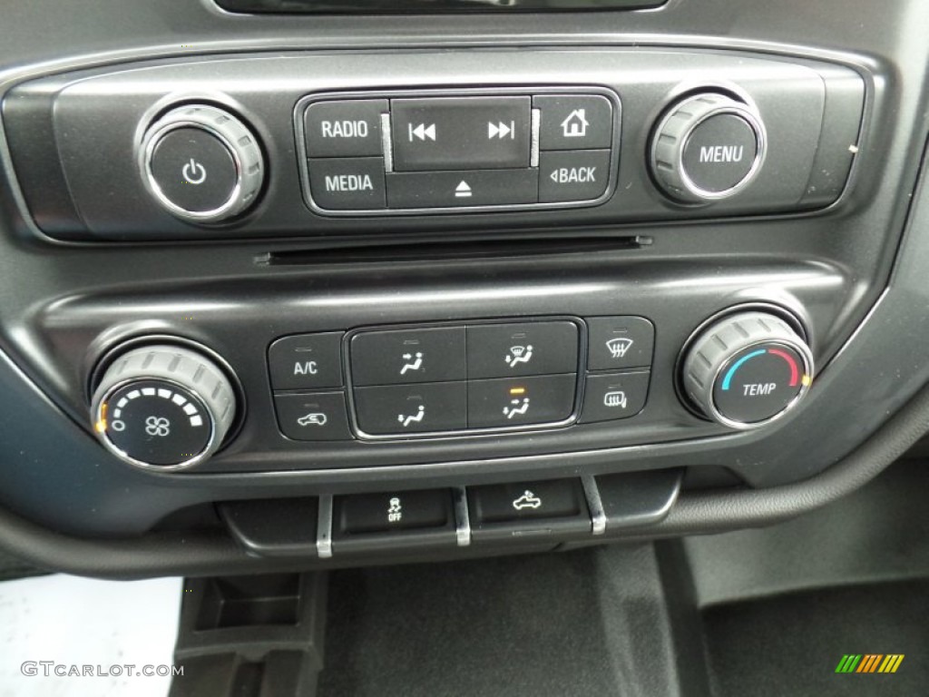 2015 Chevrolet Silverado 1500 LS Double Cab 4x4 Controls Photo #102392852