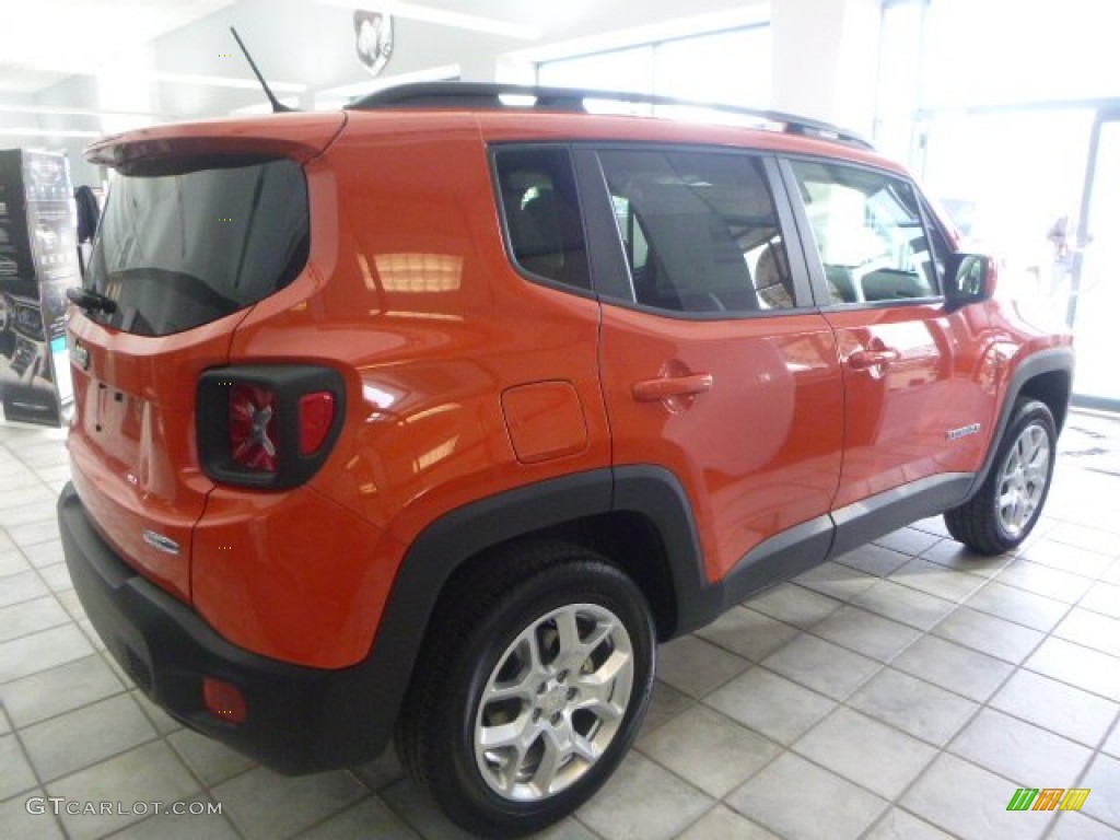 Omaha Orange 2015 Jeep Renegade Latitude 4x4 Exterior Photo #102392858