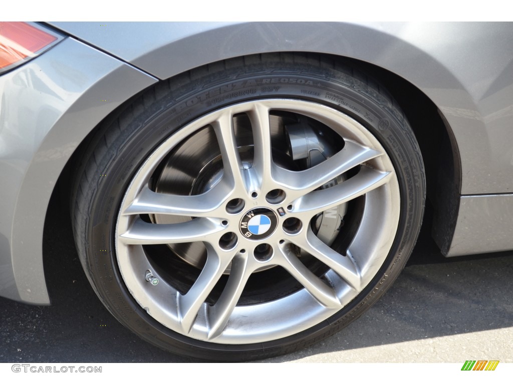 2011 1 Series 135i Coupe - Space Gray Metallic / Black photo #2