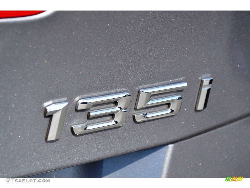 2011 1 Series 135i Coupe - Space Gray Metallic / Black photo #6