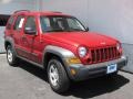 2006 Inferno Red Pearl Jeep Liberty Sport 4x4  photo #1