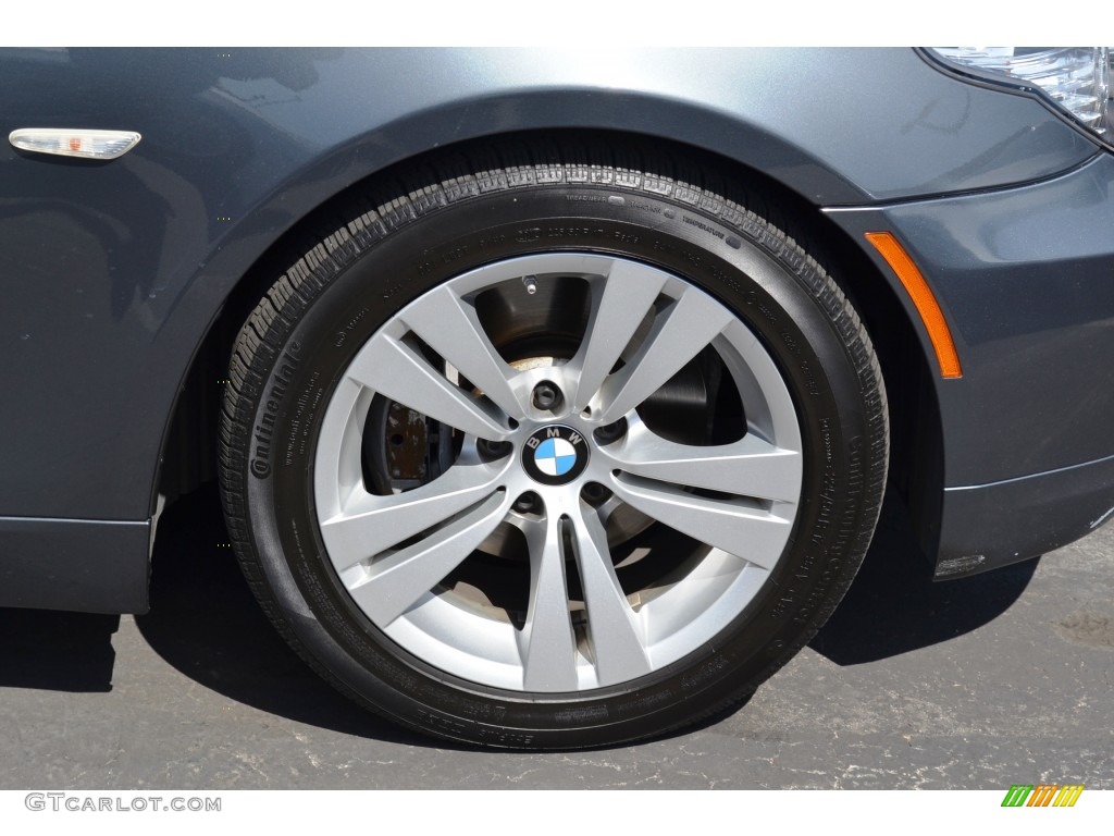 2010 5 Series 528i Sedan - Platinum Grey Metallic / Gray photo #2