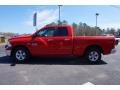 2014 Flame Red Ram 1500 SLT Quad Cab  photo #4