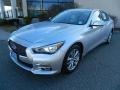 Liquid Platinum - Q 50 3.7 AWD Photo No. 3