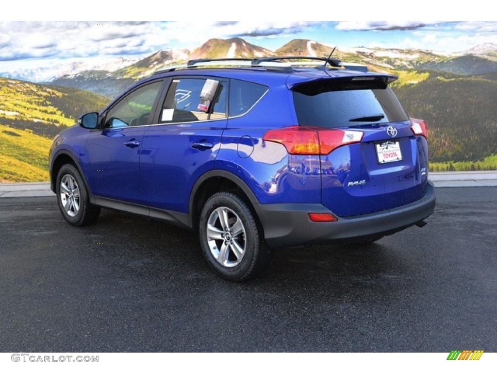 Blue Crush Metallic 2015 Toyota RAV4 XLE Exterior Photo #102403561