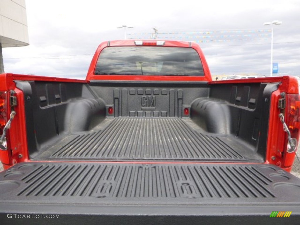 2012 Canyon SLE Crew Cab 4x4 - Fire Red / Light Tan photo #11