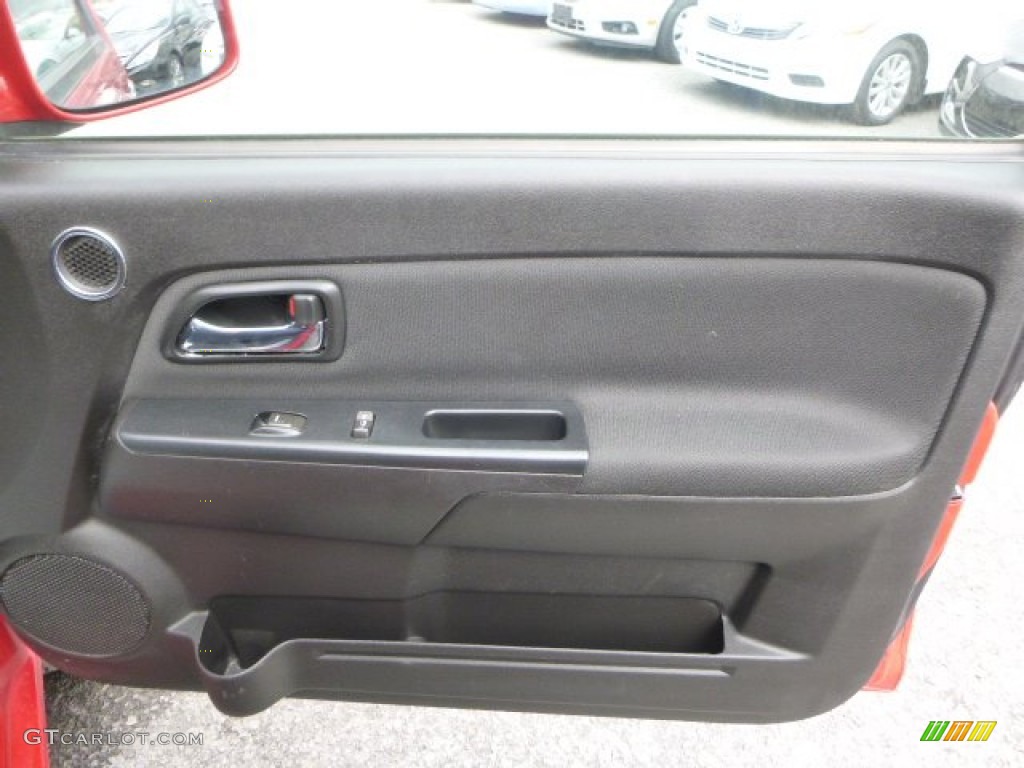 2012 Canyon SLE Crew Cab 4x4 - Fire Red / Light Tan photo #17