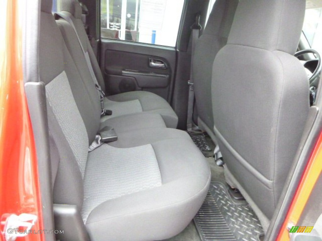 2012 Canyon SLE Crew Cab 4x4 - Fire Red / Light Tan photo #20