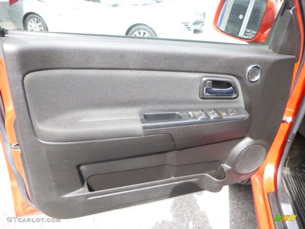 2012 Canyon SLE Crew Cab 4x4 - Fire Red / Light Tan photo #25
