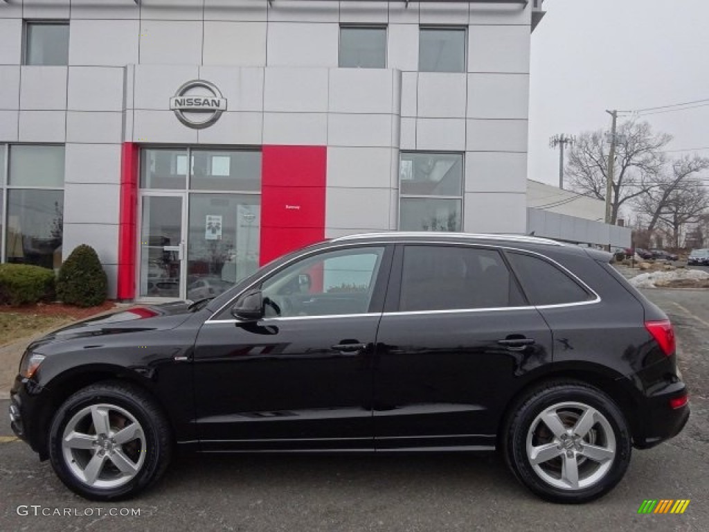 Brilliant Black 2011 Audi Q5 3.2 quattro Exterior Photo #102405026
