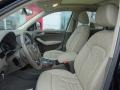 2011 Audi Q5 Cardamom Beige Interior Front Seat Photo