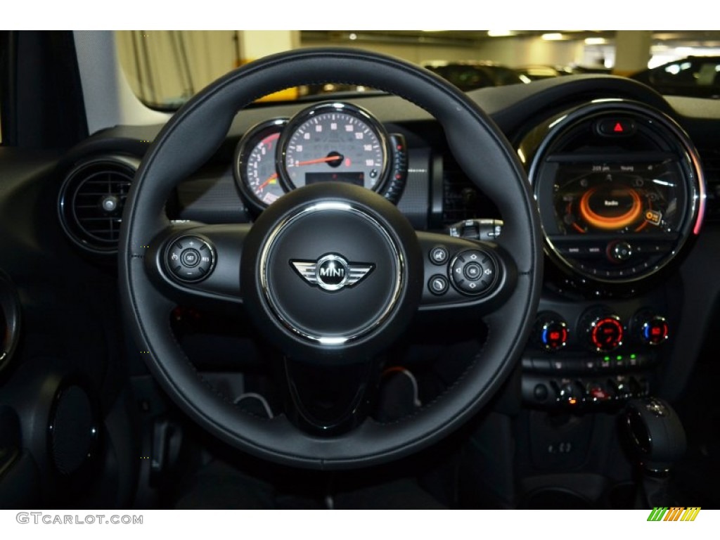 2015 Cooper Hardtop 4 Door - Iced Chocolate Metallic / Carbon Black photo #8