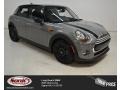 2015 Moonwalk Gray Metallic Mini Cooper Hardtop 4 Door  photo #1