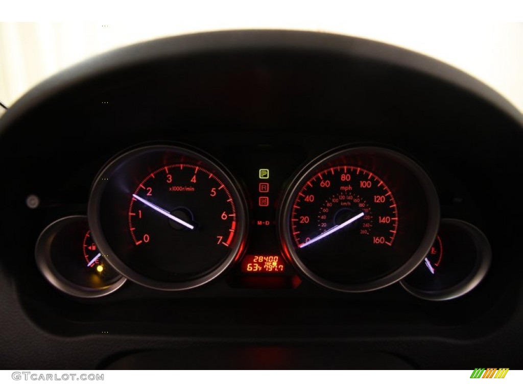 2012 Mazda MAZDA6 i Touring Sedan Gauges Photo #102407388