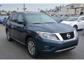 2014 Arctic Blue Metallic Nissan Pathfinder S  photo #1