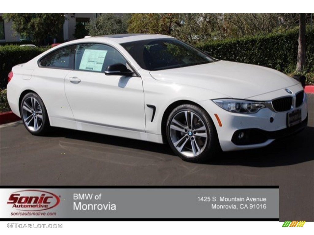 Alpine White BMW 4 Series