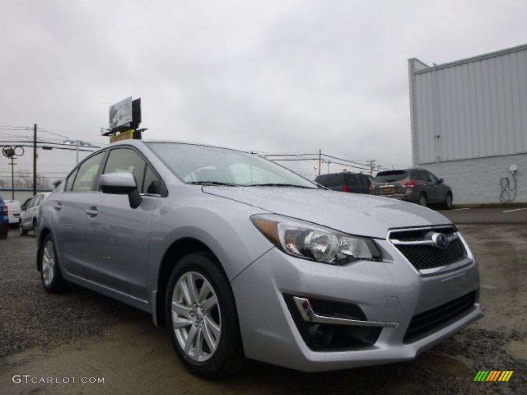 Ice Silver Metallic Subaru Impreza