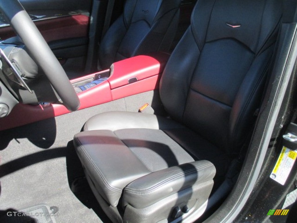 2015 Cadillac CTS Vsport Premium Sedan Front Seat Photo #102412666