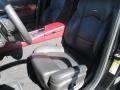 2015 Cadillac CTS Jet Black/Morello Red Interior Front Seat Photo