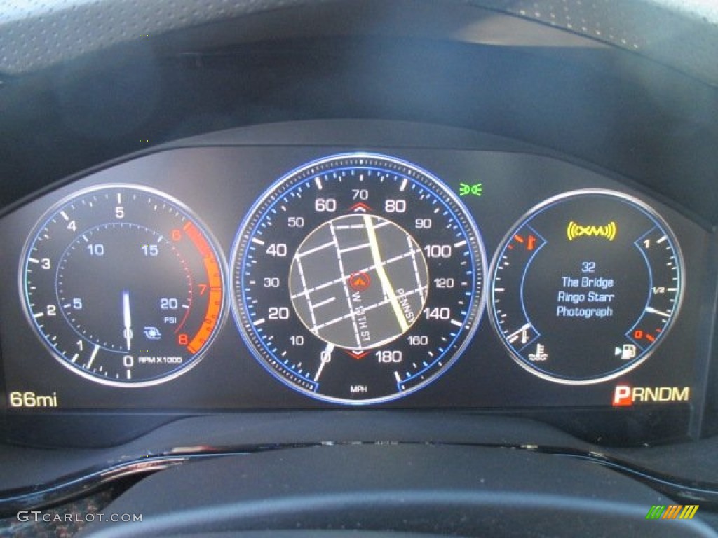 2015 Cadillac CTS Vsport Premium Sedan Gauges Photo #102412684