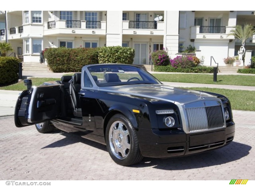 Diamond Black 2009 Rolls-Royce Phantom Drophead Coupe Exterior Photo #102413299