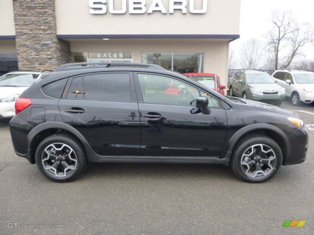 Crystal Black Silica 2015 Subaru XV Crosstrek 2.0i Premium Exterior Photo #102413359