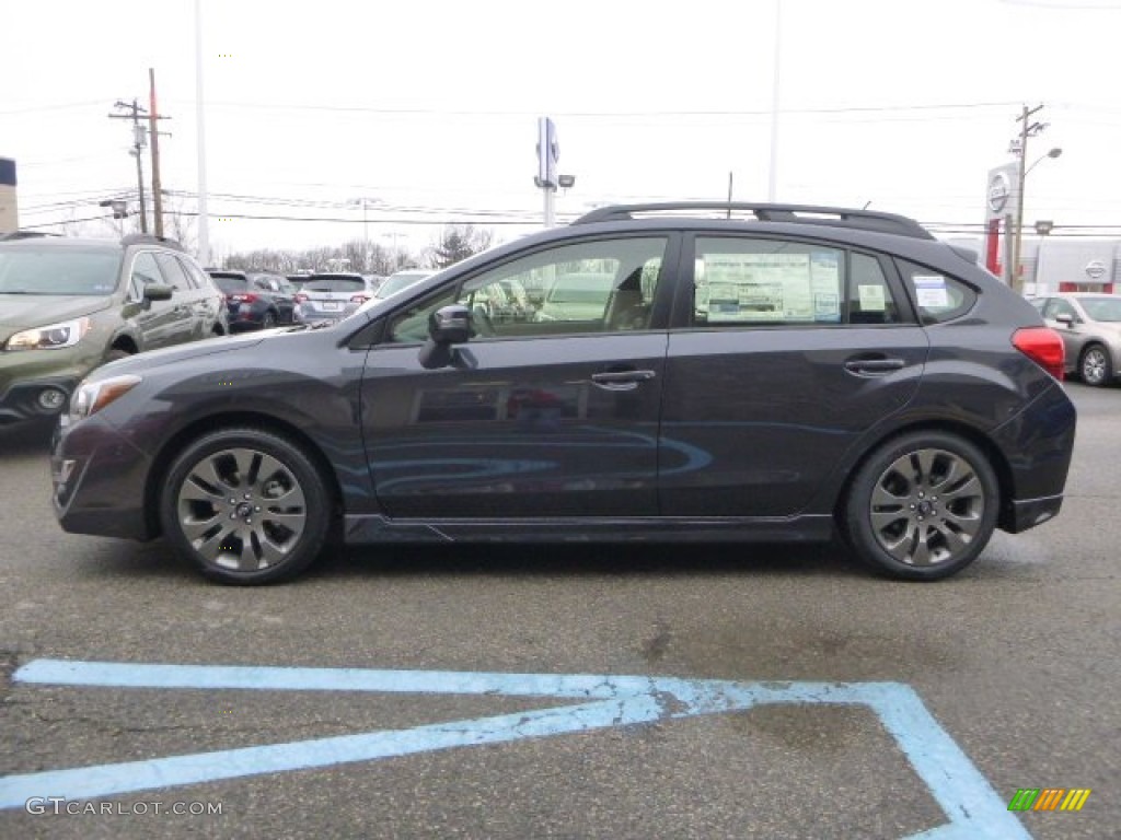 Dark Gray Metallic 2015 Subaru Impreza 2.0i Sport Premium 5 Door Exterior Photo #102413794